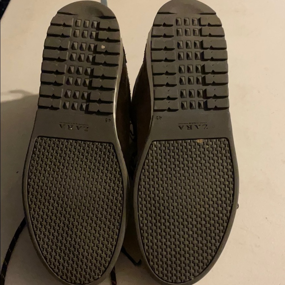 Zara Boots, EU 45, US 11, brown, worn once - Picture 4 of 5